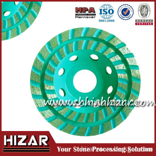 HG125C new stylel for grinding turbo diamond cup wheel